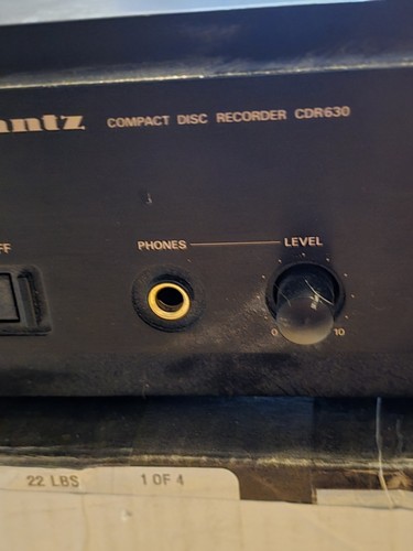 Marantz Professional Compact Disc/CD Recorder Model:CDR630U - Picture 3 of 3