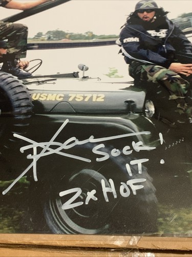 WWE X-Pac Sean Waltman DX Autographed 11x14 WWF Wrestling Promo Photo PSA COA - Afbeelding 2 van 4