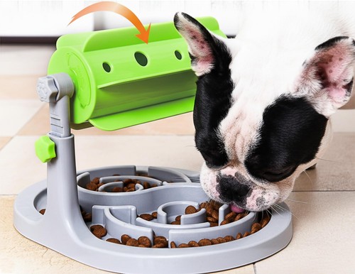 Interactive Dog & Cat Food Puzzle Toy - Treat Boredom Dispensing Slow Feeder ... - Picture 6 of 8