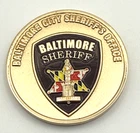 G47 Baltimore City Sheriff's Office Police Maryland State Challenge Coin
