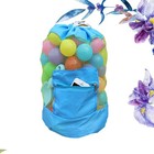 Kids Backpack Beach Mesh Tote Bag Foldable Storage Bag Sand Toys Sea Shell Bag