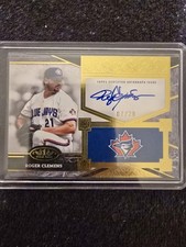 2025 Topps Tier 1 ROGER CLEMENS Top Shelf Signatures Card #/20. Blue Jays HOF 🔥
