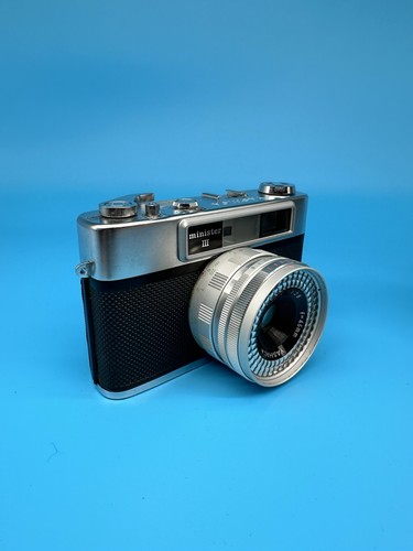 Yashica Minister III analoge Sucherkamera 35 mm mit Objektiv 45 mm f/2,8 - Bild 5 von 7