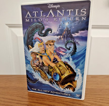 Disney's Atlantis - Milo's Return DVD with case