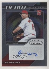 2021 Panini Prizm Debut Signatures Kodi Whitley #DS-KW Auto 0mm5