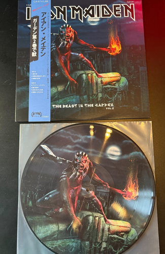 Iron Maiden Picture Disc Vinyl Record