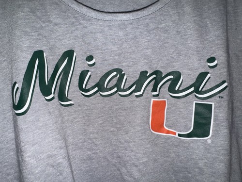 NWT Women’s University Of Miami Concept Sports Size Large Tank Top - Picture 4 of 7