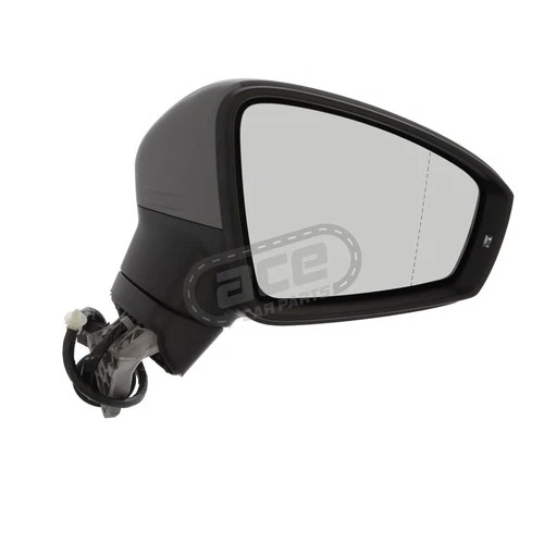 Electric Power Folding Wing Door Mirror VW Tiguan Allspace 2017-2025 Right Hand