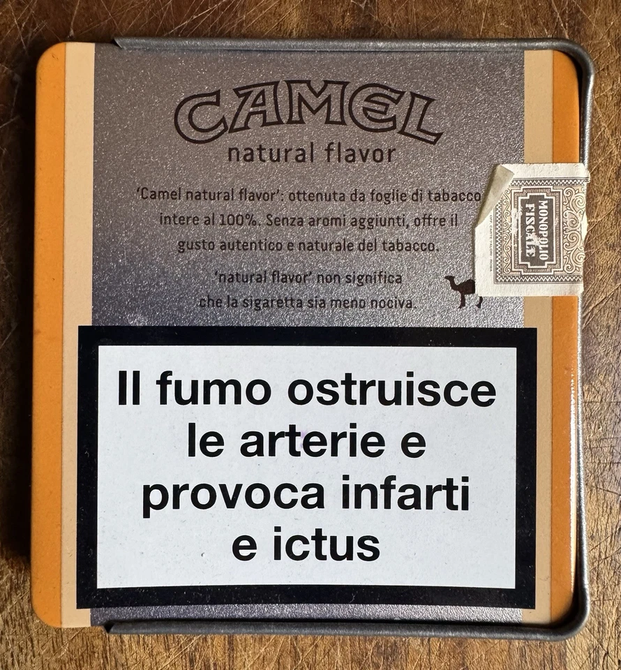 CAMEL / Portasigarette Scatola Metallo Limited Edition - Immagine 2 di 4