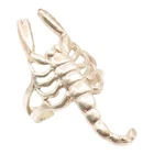 925 Sterling Silver Vintage Ring Classic Carved Zodiac Scorpio Band Sz 7 RG35161