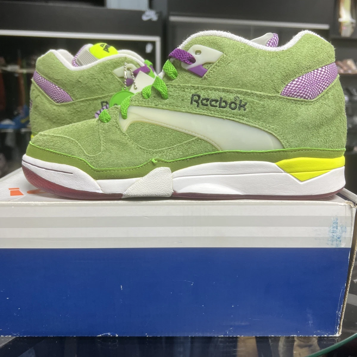 Reebok Court Victory Pump X Packer French Open Canvas Shoes Mens 8.5 Tennis Clay Reebok Court Victory Pump 2026 Release Dates + Colorways  main image 4