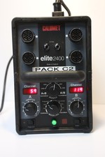 Calumet Elite 2400 Studio Strobe Power Pack 2400Ws 4-Port Tested Working