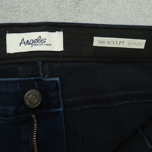 Angels Jeans Women's Size 20W Blue High-Rise 360 Sculpt Skinny 27.5" Inseam NWT - Picture 10 of 17