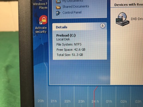 Vintage IBM Lenovo T60 Thinkpad T2400 @1.83GHz, 2GB RAM, 60GB HDD, Windows XP - Picture 13 of 13