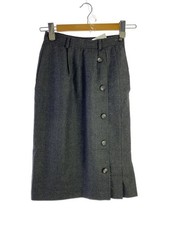 Womens Valentino VALENTINO GARAVANI Skirt 38 Wool Gray