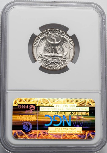 1971-D Washington Quarter 25c MS68 NGC 950813-11 - Picture 2 of 5