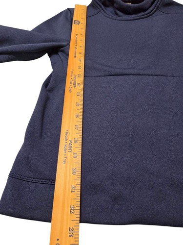 Nobull Performance Hoodie Sweatshirt Women's S Navy Zip Pockets Stretch E19.3 - Picture 5 of 9