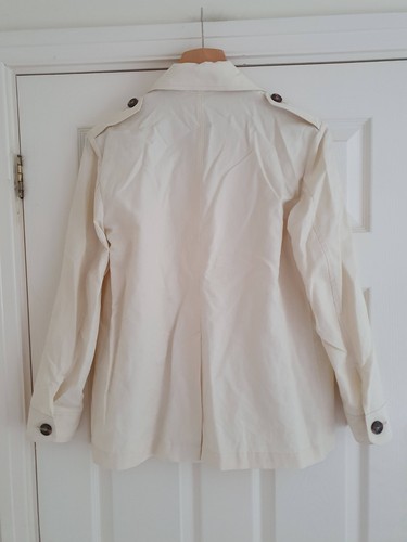 MAX MARA WEEKEND Bacca Butter Jacket Linen/Cotton-Mix Ladies Size US 2/UK 4 - Picture 6 of 11
