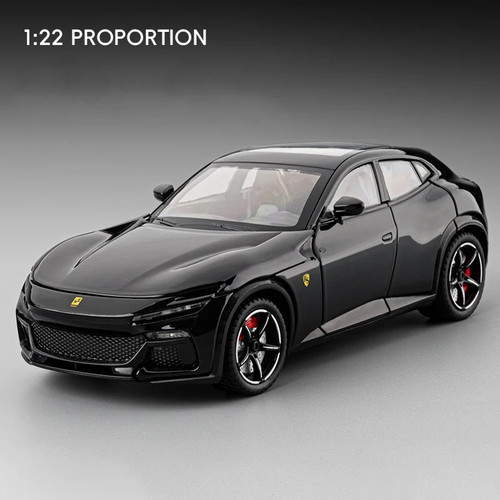 1:24 Ferrari Purosangues FUV SUV Alloy Sports Car Model Diecast Vehicle Sound - Picture 7 of 25