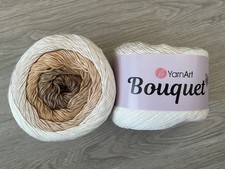 Yarn Art Bouquet Cake knitting / crochet DK yarn. 100% Cotton. 1 x 250g.