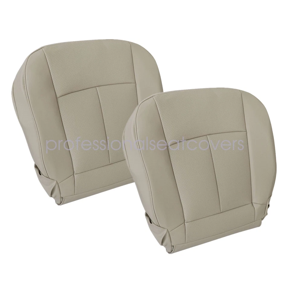 Novo Para 2005 2006 2007 2008 Infiniti FX35 FX45 Capa de Assento de Couro Inferior Bronzeada - Imagem 3 de 4