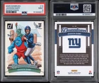 2025 Panini Donruss Downtown Rookie Jaxson Dart Giants #14 PSA 9