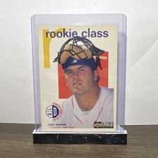 Upper Deck 1998 Rookie Class Jason Varitek #121 Red Sox MLB Baseball Card. rookie card picture