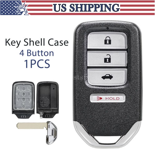 For 2013 2014 2015 2016 2017 Honda Accord Remote Shell Case Car Key Fob 4 Button - Bild 1 von 8