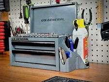 SideLoaded Catch-All Tray for US General Mini Toolbox | Magnetic Side Organizer