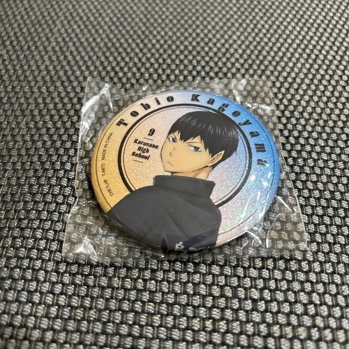 Kageyama Tobio Haikyuu Can Badge Karasuno High No.9 Used