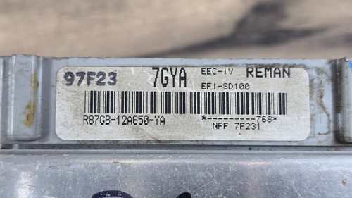 1991-1994 Merkur Scorpio ecm ecu computer R87GB-12A650-YA - Picture 2 of 5