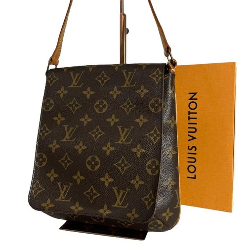 Authenticated Louis Vuitton Monogram Musette Salsa Long Shoulder Bag