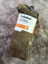Socks Timberland Men Cushioned Boot 4pairs Wool Brown Gray