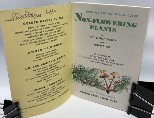Non-Flowering Plants Golden Nature Guide, Over 400 Species, 1967 - Picture 7 of 11