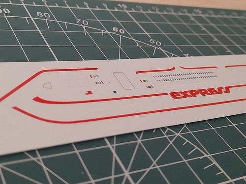 1:200 Aeroplane decals Federal Express Airlines Boeing 727 Fed Ex Waterslide - Picture 7 of 9