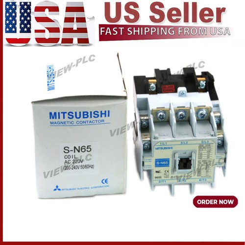 NEW Mitsubishi S-N65 SN65 Magnetic Contactor - Picture 1 of 9