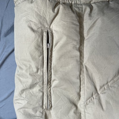St John’s Bay Vintage Puffer Jacket Cream XL - Picture 5 of 8