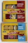 Gummy Lunchables Cracker Stackers + Pepperoni Pizza Kit - Buildable Gummy Candy