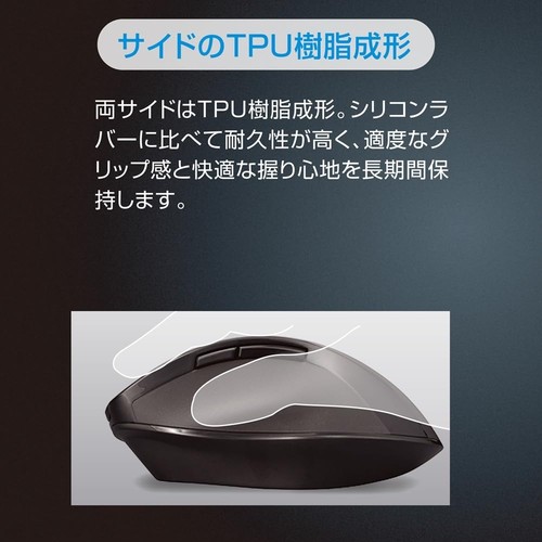 High Speed Scrolling BT Silent 5 Tasten BLED Maus / Navy MUS-BKF165NB - Bild 7 von 9