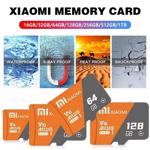 Xiaomi 2TB Alta Velocidad TF/SD Tarjeta Clase 10 Tarjeta de Memoria TF SD Ultra Rápida - Imagen 4 de 12