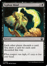 Syphon Mind #206 (MP) Modern Horizons 3 M3C Magic MTG