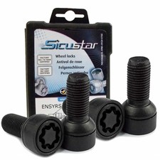 Felgenschloss Kugelbund R13 M14x1,5 47mm für VW Beetle Bora Kombi Caddy III Kast