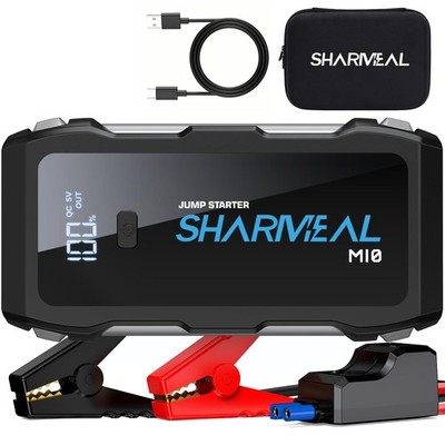 5000A Jump Starter for 12V Car Battery, USB Quick Charge, 3 Flashlight Modes
