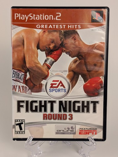 Fight Night Round 3 (Sony PlayStation 2 PS2) ➡️CIB - Tested - Excellent 📀!