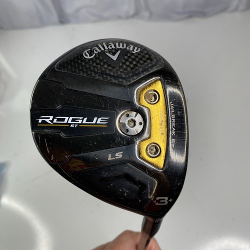 Used RH Callaway Rogue ST LS 3+ 13.5* 3-Wood Tensei 75g Graphite Stiff Flex - Picture 1 of 11
