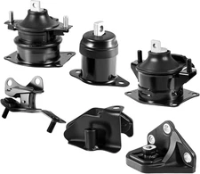 Engine & Transmission Mount Kit Set of 6 Fits 2003–2007 Honda Accord 2.4L L4
