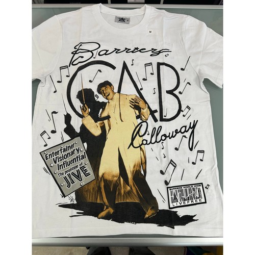 Barriers Cab Calloway T-Shirt in weiß (M)