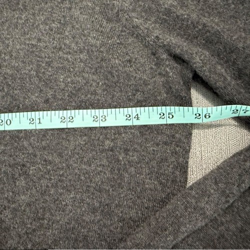Johnston & Murphy Size XXL Gray Silk Angora Blend V Neck Long Sleeve Sweater - Picture 7 of 9