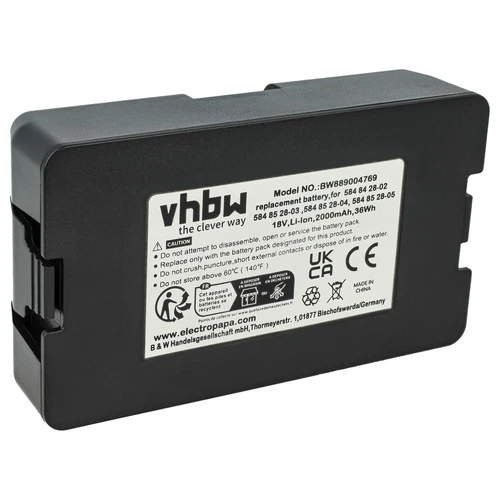 Akku für Gardena SILENO minimo 15202-20 250 2Ah 18V - Bild 1 von 9