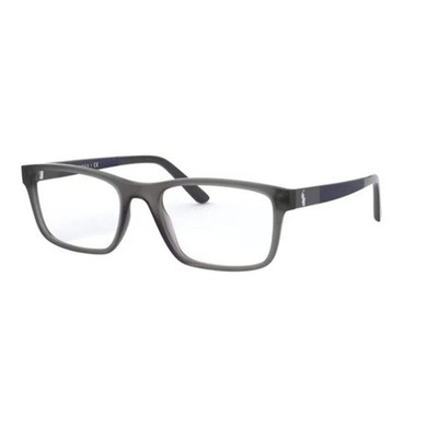 Reading Glasses Ralph Lauren 2212 5763 Grey Trasparent Mat 55 19 145 + Hoya Lens